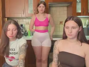 Cam4 Nude Webcam of HotCaramelsTrio
