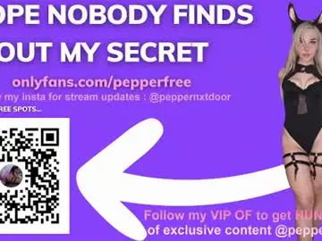 Chaturbate Adult Webcams of pepperxminthe