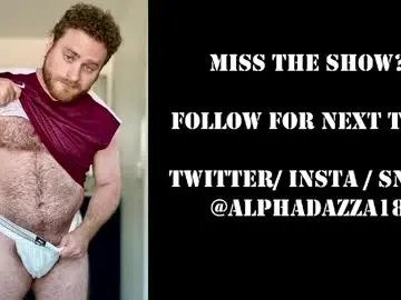 Chaturbate Live Porn of alphadazza18
