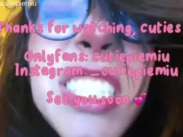 Chaturbate Free Live Porn of cutiepiemiu