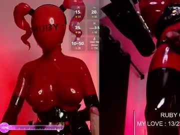 Chaturbate Adult Webcams of latexrubydoll