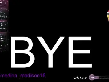 Chaturbate Best live sex cam show of madison_medina